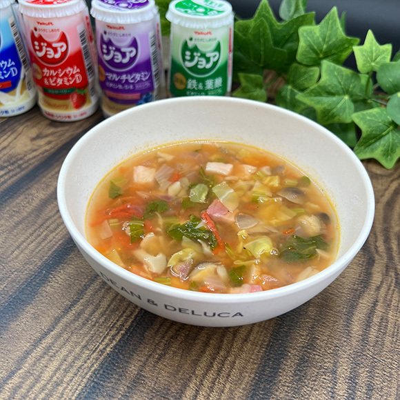土からキッチン「あまり野菜のデトックススープ」～健腸レシピ