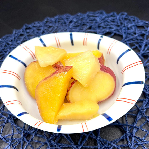 土からキッチン～『さつまいもとりんごの蜂蜜レモン煮』～健腸レシピ