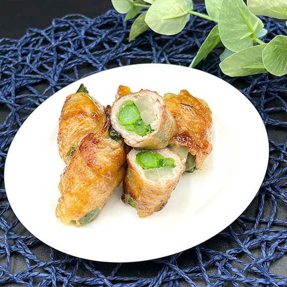 土からキッチン～『ヤーコンの肉巻き』～健腸レシピ