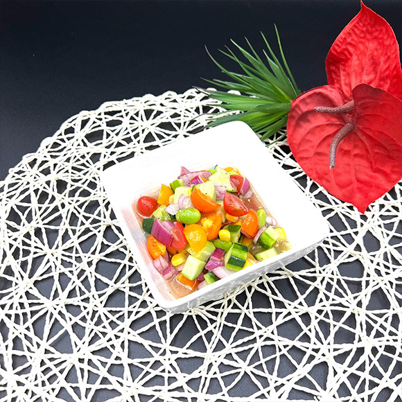 土からキッチン～『カラフル野菜のビネガーサラダ』～健腸レシピ
