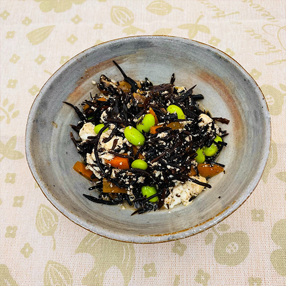 土からキッチン～『豆腐とひじきの煮物』～健腸レシピ
