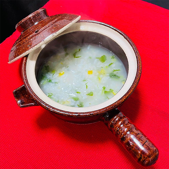 土からキッチン～『ゆずと大根のお粥』~健腸レシピ