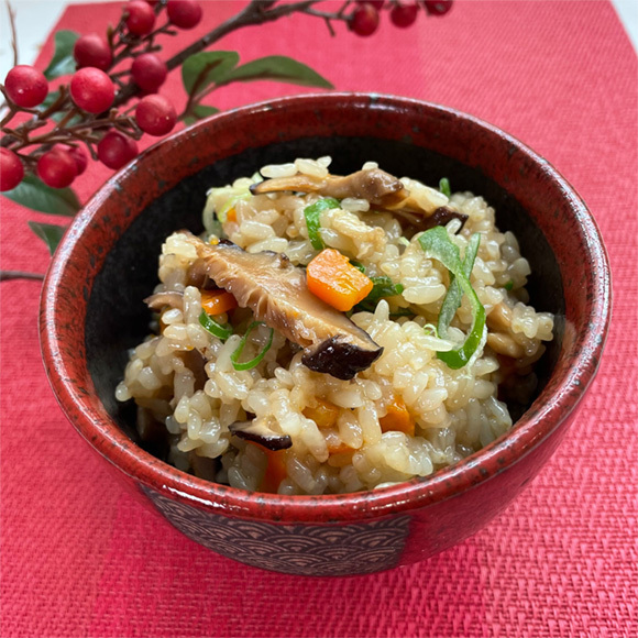 土からキッチン～『こはるもちの中華おこわ』～健腸レシピ