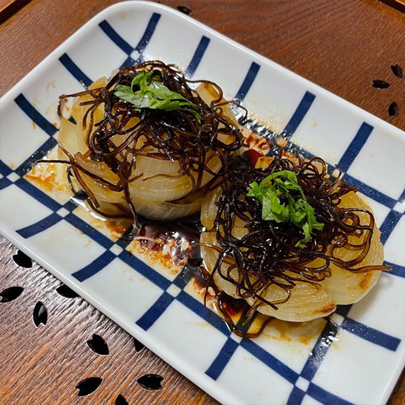 土からキッチン～『塩こぶバター玉ねぎ』～健腸レシピ