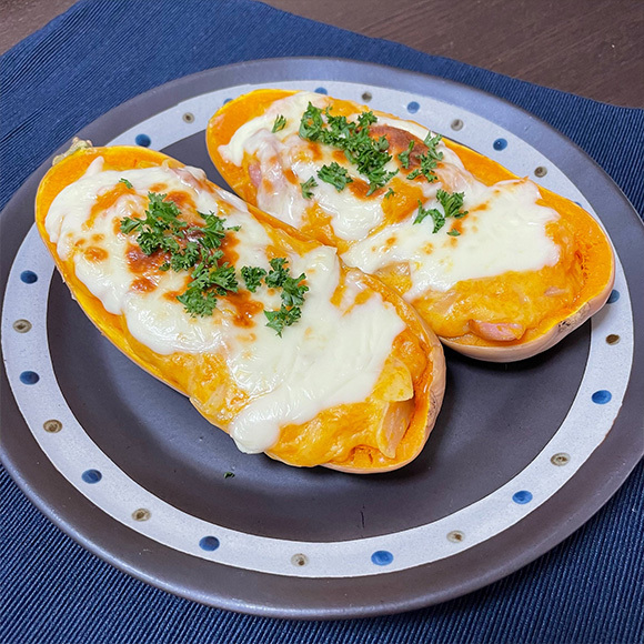 土からキッチン～『バターナッツかぼちゃグラタン』～健腸レシピ