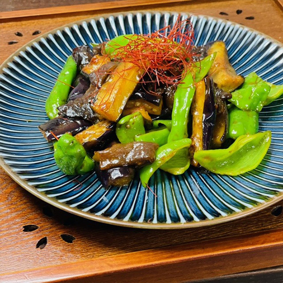 土からキッチン～『夏野菜とキクラゲの炒め物』~健腸レシピ