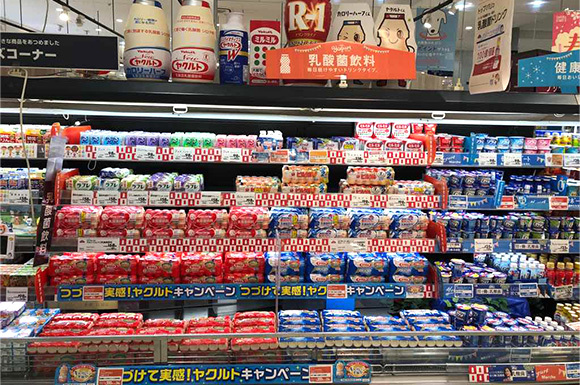 食品スーパー　売り場づくり