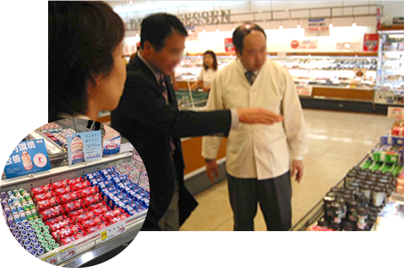 食品スーパー　売り場改善提案