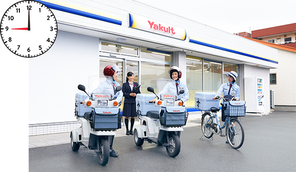 ヤクルトレディの一日